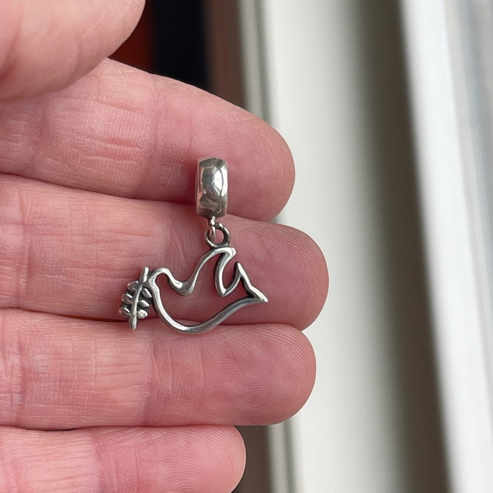 Pandora Dove Sterling Silver Charm